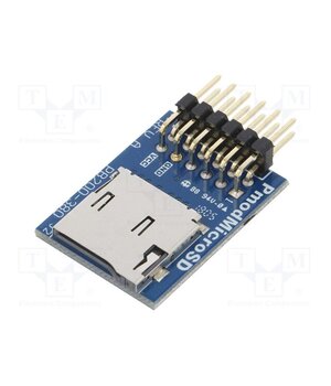 PMOD MICROSD: MICROSD CARD SLOT Pmod module; prototype board; adapter; Add-on connectors: 1 dzL6W256GBFWzStKBUeetxOHyg9EKwpsiyWAt8q_YiY