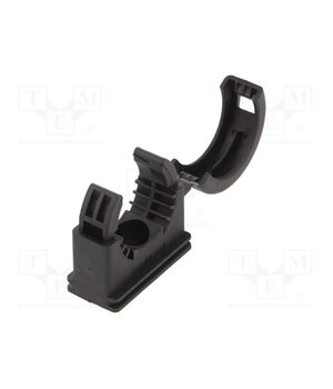 166-50702 Mounting holder; polyamide; HelaGuard; black; UL94V-2; Size: 25 uDXEcFBirpBdr-f-4x6XdXLXk4HPqiBSYM-d54pbZTA