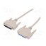 AK-610201-030-E Cable; D-Sub 25pin socket,D-Sub 25pin plug; 3m; beige; Core: Cu s3jPbI150gjiswjO6ANxJUdndK4qx3r7eS8sEyYCPBo