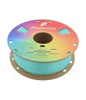 CA02015 Filament: PLA; 1.75mm; celestial green; 190÷230°C; 1kg; Panchroma™ hGOiS8gpDdnzDw6ml7fI2xXd0gNecKm4RbbMmP1KamU