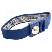 HR000007 Wristband; ESD; blue; press stud male 10mm 2i2xyusyOXlTQnQK2LQ7K7mi0YGQoUkD3GZk1WjGAZo