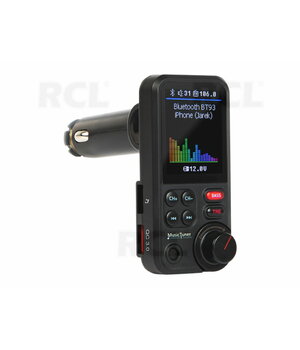 FM-трансмиттер Bluetooth 5.0+QC3.0 + зарядное устройство 1x5V/1A, 1x QC3.0 (23W) AFMSMP6.jpg