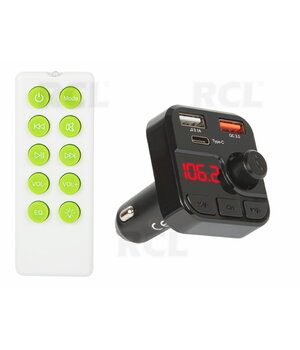 FM-трансмиттер Bluetooth 5.0+QC3.0 RGB AFMSMP62.jpg