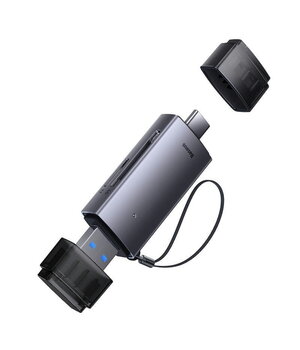 Устройство чтения карт памяти USB-A / USB-C, SD/TF, серия Baseus Lite, WKQX060113 AKORT08+2.jpg