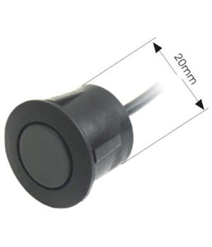 PARKAVIMO jutiklio sensorius 20mm, juodas, matinis, guminis korpusas APDLSEN5.jpg