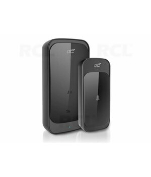 Беспроводной дверной звонок, Количество мелодий звонка: 38, Рабочая частота: 433 МГц, Дальность действия: до 200м, Регулировка громкости: 5 уровней ASK05.jpg