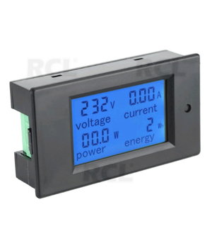 ENERGIJOS SĄNAUDŲ MATUOKLIS (skaitmeninis voltmetras - ampermetras - galios matuoklis) 100A/22000W panelinis ATSEM61.jpg