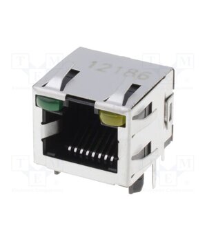 2-406549-4 Connector: RJ45; socket; PIN: 8; Cat: 5; shielded,with LED; 8p8c dzLHlCj35_kHVOBQfh-u3a2ooiG6SZlEfFLxv4i7qwI