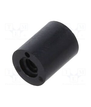 181RDX05 Spacer sleeve; cylindrical; polyamide; M2; L: 5mm; Øout: 4mm; black rwLzw-E7I1s-kpPIirARvam0ID7FCNzaXI-Ll_zSgqg