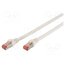 DK-1644-030/WH Patch cord; RJ45 plug,both sides; S/FTP; 6; stranded; Cu; 3m; LSZH K29XljoFt4tEmcvzTKlQoJc9oiW0HZFIG_hxgAIIZKU
