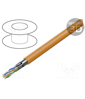 TI0118 Wire; BiTLAN,F/FTP; 4x2x23AWG; 6a; data transmission; wire; Cu MaK2wMdsDXkBNBfbdQQTfytEol4mNcDewKbpEZb0K4s