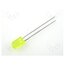 L-173YD LED; yellow; rectangular; 5x2.5mm; 2÷8mcd; 100°; Front: convex; 20mA WWo6HxS_Q-JjAvpqmJIkn6dMV-sGOO9lxuIY5mmidOQ