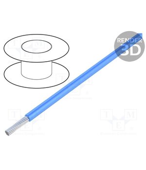 1854/19 BL005 Wire; HookUp Wire; stranded; Cu; 24AWG; PVC; blue; 600V; 30.5m; 100ft StCtXL41QuW09n-43t5UD96ehU-v44lLyIaRrKJJ8mI
