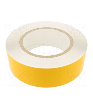 0203T07593 Tape: marking; white; L: 50m; W: 75mm; self-adhesive; PVC tL03PAtJguazVsvJ3Rnzy5bciwspUDTDQodVLiqJGcA