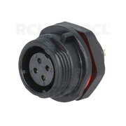 CONNECTOR FOR WEIPU SP1312/S5, 4pin socket for housing 5A 180V, IP68