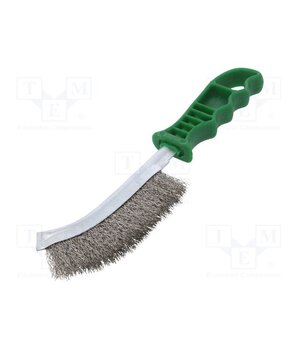 496.99 Brush; wire; stainless steel; plastic; 240mm; non-slip grip jczIWcJ7-WjOA2MtVNunp06JMGachI-uGAVVpzZ3sI0