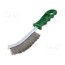496.99 Brush; wire; stainless steel; plastic; 240mm; non-slip grip jczIWcJ7-WjOA2MtVNunp06JMGachI-uGAVVpzZ3sI0