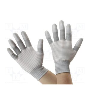 109-0461 Protective gloves; ESD; M; polyamide,polyurethane,carbon fiber wft48BiXaV5z8xixL4C44kprDALoxB7PkgG1YcDLKQE