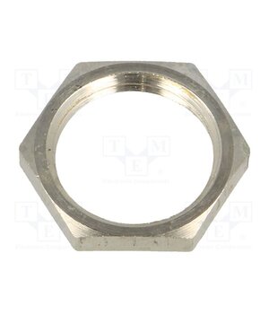 2697 Nut; PG9; brass; 18mm; Thread: PG; Plating: nickel 6rbc4eZynfl09wT5MHxcOu9s_ImjLKY2UHSI-MOzlXg