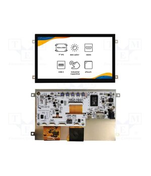 SM-RVT70HSHFWCA0 Display: TFT; 7"; 1024x600; Illumin: LED; Dim: 181.6x100.6x25.38mm LLVnAuqG54jgJN_M0g8UK1zp4w0Caf3-dWL959a9b2k