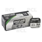 BATTER AG6, SR920SW (371), SR920, ø9,5x2,1 mm 1,55 V 45 mAh, sudraba oksīds

 BGD371.jpg