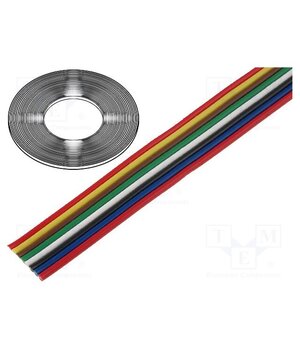 0240 017 Wire: ribbon; TLWY; 6x0.5mm2; stranded; Cu; unshielded; PVC; 300V DwRz6rCpDOzEODhxAnw_0yrOrPJABP2JiUNctKzjf8s