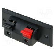 CC-212R Connector: loudspeaker; terminal; inverse,mono; Holes pitch: 45mm UHtkg2mjYPp88SZ3PBLYGqFeZFaphNrOan_u5wYaeGs