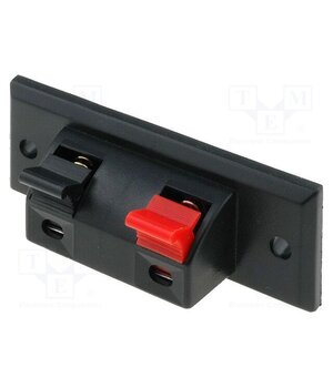 CC-212R Connector: loudspeaker; terminal; inverse,mono; Holes pitch: 45mm UHtkg2mjYPp88SZ3PBLYGqFeZFaphNrOan_u5wYaeGs