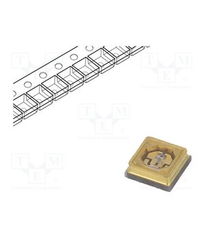 C3535DUVC-QB-Q5-D Power LED; UV-A/UV-C; 3535; 120°; 100mA; λd: 270÷280nm,390÷400nm vc6-DGXenw-mFSAt5Q2XE2zg4Z2jm89fkJmZvJ8BaM8