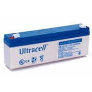 RECHARGEABLE BATTERY SLA UL2.4-12, 12V 2.4Ah 179x35x60mm Ultracell