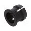 CR-175 LED holder; 5mm; two-piece; black; UL94V-2; L: 6.3mm; polyamide 8Qgyq7pblpfTDOuSPBLX9NX2v1-g_RlcMO01yO8r9uc