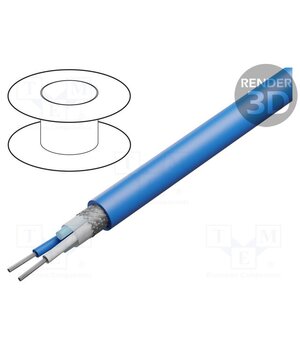 9272 006500 Wire: coaxial; Twinax; 2x20AWG; stranded; Cu; PVC; blue; 152m; 500ft nl4jUptExBZPyWX_wyOE7FlnhEiV18zJGsV0zptyvfw