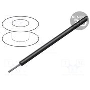 1851 BK005 Wire; HookUp Wire; stranded; Cu; 30AWG; PVC; black; 600V; 30.5m dj1jI9RxPnEImxKsdpS7fhe6HkrrGA6aeeE1aG8NjrU
