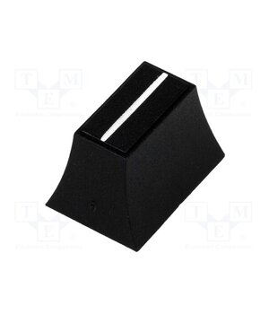 CS2 TYPE 6MM BLACK Knob; slider; black; 20x14x13mm; width shaft 6,3mm; plastic xMMxTAGwe9XhTRlnqEe4bw-428NBf2Ir4JJ-3u_8KS8