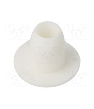 10060520 Stopper; H: 7mm; push-in; Flange dia: 11mm; white; Ømount.hole: 6mm iJG2IxCL-vfg3D5QMI8_hO8SlPq7QllUdZa0tFdGvxs