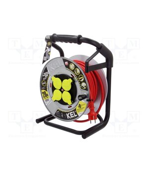 W-99250 Extension lead; 3x2.5mm2; reel,with non-rotating sockets; red mm5UdGiGlbHP8UiEDK0RfvRLW5KU9x3GV1X14yhBT4k