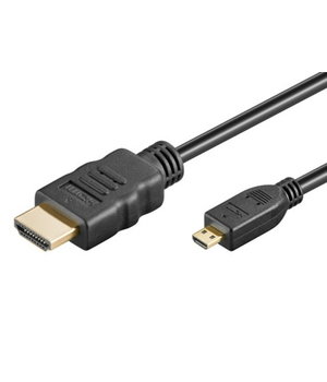 Digitālais kabelis 1,4 HDMI (M) <-> mikro HDMI (M) 1,5 m HDMI High Speed

 CKA650.jpg