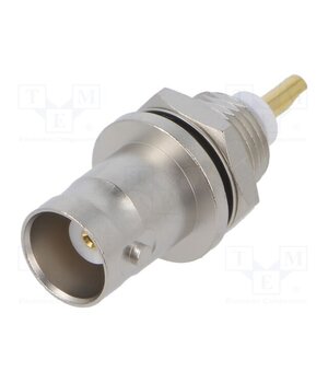 100023399 Connector: BNC; socket; straight; 50Ω; soldering; Contacts: brass dPQDVIwux0aoNKjh5K6D5tfvsl9HAUUh9RylNAGAecI