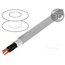 0026152 Wire: control cable; ÖLFLEX® FD CLASSIC 810; 5G1.5mm2; PVC; grey 9PNdAw39fTaB9NkZf79iCiCX5QLWUZu-konFBN5nqrc