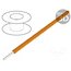3051/1 OR001 Wire; HookUp Wire; 22AWG; wire; Cu; PVC; orange; 300V; 305m; 1000ft AmM-LO7Xti7vLCmfRjj9AQMWIDdiHJvIJ55DrFkOOBk