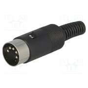 VG05020-5P Connector: DIN; plug; male; PIN: 5; 180°; straight; for cable; 6.5mm RHPmCo-3ADRVVOcDvQTrUvCOoHL6ruYGaMe3AAFl_Fs