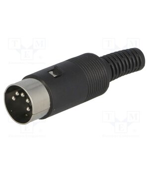 VG05020-5P Connector: DIN; plug; male; PIN: 5; 180°; straight; for cable; 6.5mm RHPmCo-3ADRVVOcDvQTrUvCOoHL6ruYGaMe3AAFl_Fs