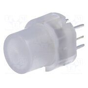 KS01-BLV-13 Switch: keypad; Pos: 2; SPST-NO; 0.01A/35VDC; colourless; LED; THT fjFp1SY7I_ebmnWLs8I6huGAvUnr3YoJmnLqCU32xHg
