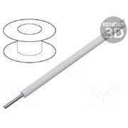 1561/24 WH005 Wire; HookUp Wire; 24AWG; wire; Cu; PVC; white; 1kV; 30.5m; 100ft xFmYg-2_rxHKzmIgEWDAx7JG2W6A9BuZTvKrztoeq8k