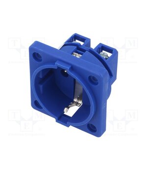 10584-0B Connector: AC supply; socket; 2P+PE; 250VAC; 16A; blue; PIN: 3 2rLOcFzRvROtDXJwZ-iUWhQhLqahCsUfHAGwdhoqdPE
