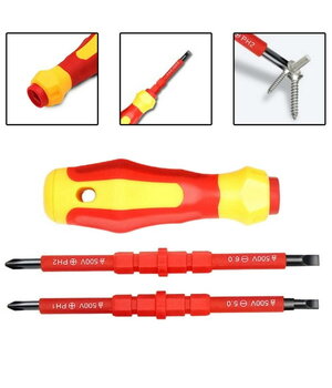 Elektriķiem paredzēts magnētiskais skrūvgriezis 4in1 PH1/5,0 mm, PH2/6,0 mm

 IRATPH04+2.jpg