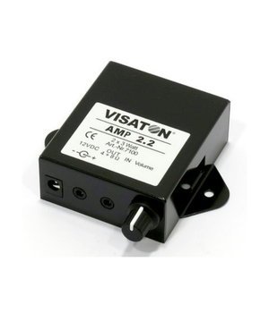 Stereo pastiprinātājs ar līmeņa regulēšanu AMP 2.2, Visaton

 ASGVSAMP22.jpg