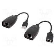 93321 USB extender; RJ45 socket,USB A socket; USB 2.0; 480Mbps; 40m N-JyR8X8x1rezB0CYo16T4419U3LWnjgdjPpQglBUzE