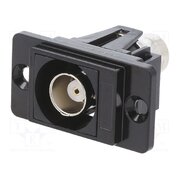 CP30737MB Coupler; BNC socket,both sides; 50Ω; DUALSLIM; black; metal; 29mm QxTlFftDKs0iVFeOq6yzFV859FKge5G0PDzyNnhoCgY