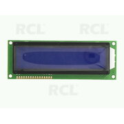 LCD module LCD1602, black background, blue words, 5VDC 